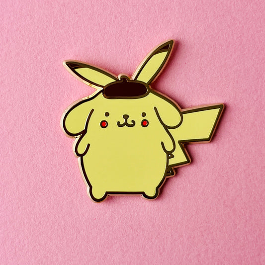 Pompompurin x Pikachu Enamel Pin