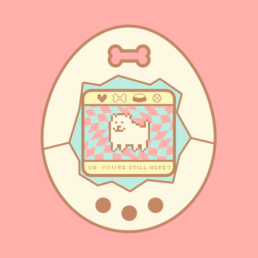 UNDERTALE x Tamagotchi "Annoying Dog" Sticker