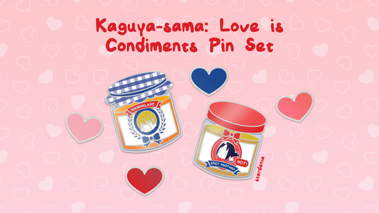 Pre-Order: Kaguya-sama x Marmalade Boy Enamel Pin Set*