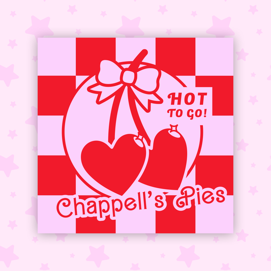 Chappell Roan “HOT TO GO!” Sticker