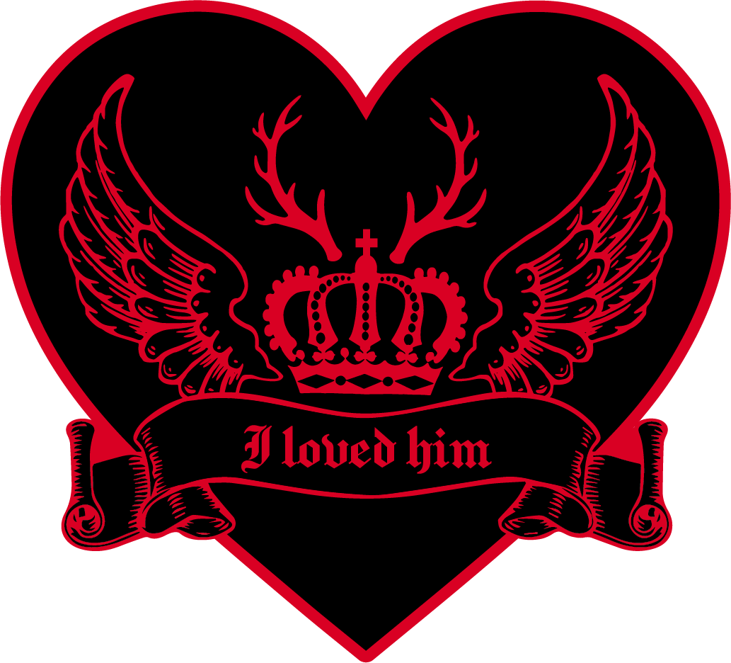 Saltburn Vintage Motel-style Keychain, "I loved him" Enamel Pin & Sticker