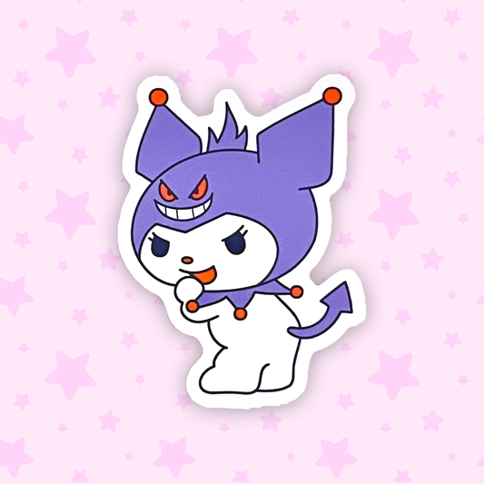 Kuromi x Gengar Sticker